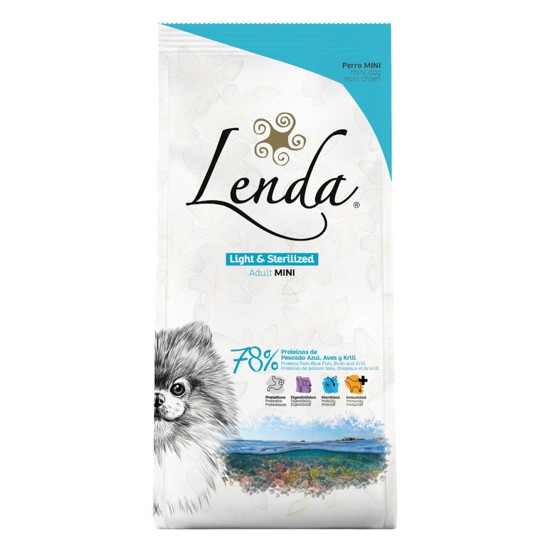 Lenda Mini Light & Sterilized pienso para perros, , large image number null