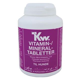 Multivitaminas y minerales Kw