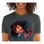 Mascochula camiseta mujer electronic personalizada con tu mascota gris oscuro, , large indicador imagen numero 1
