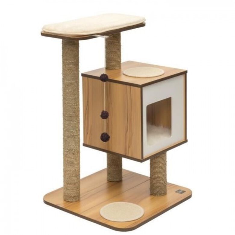 Vesper V-BASE Rascador Con Cueva para gatos thumbnail