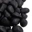 vidaXL Guijarros pulidos negros 25 kg 2-5 cm, , large indicador imagen numero 4