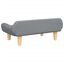 vidaXL Cama para perros de tela gris claro 70x40x24 cm, , large indicador imagen numero 4