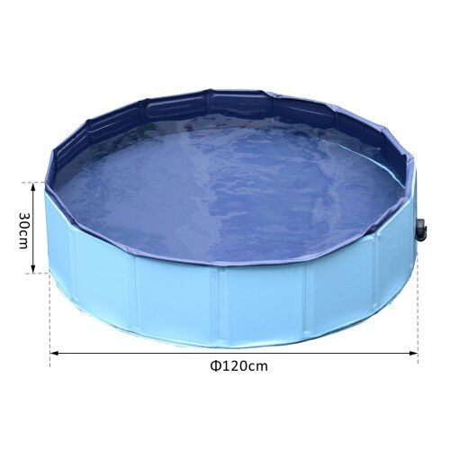 Piscina r&iacute;gida PawHut para mascotas color Azul, , large Imagen numero 3