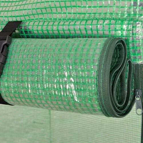 Invernadero con 4 ventanas color Verde thumbnail