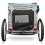 PetSafe Remolque de bicicleta para perros Happy Ride L azul, , large indicador imagen numero 2