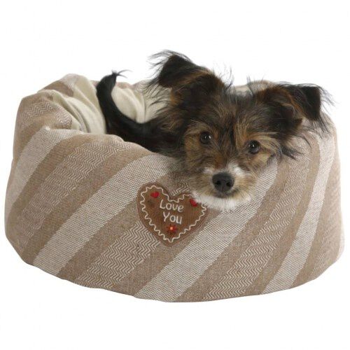 Cama Love you para perros peque&ntilde;os color Beige, , large Imagen numero 4