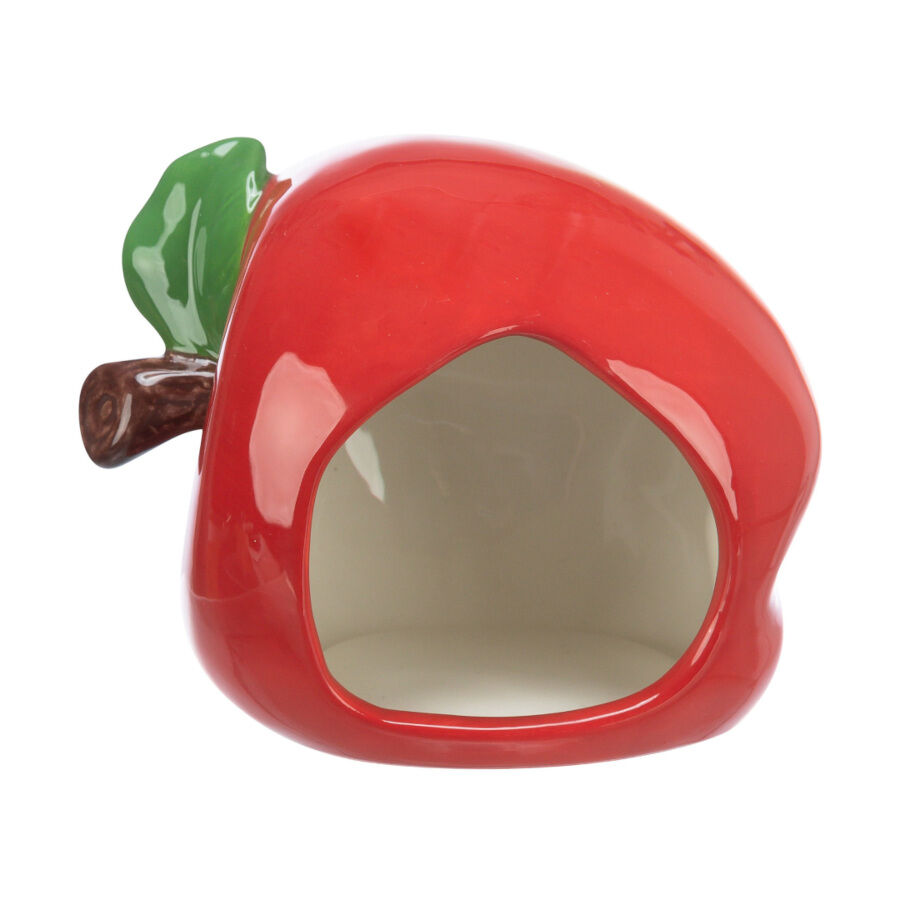 Trixie Casa de Cerámica Manzana para roedores