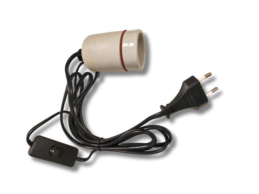 Reptilhábitat Casquillo Cerámico E27 para terrario thumbnail