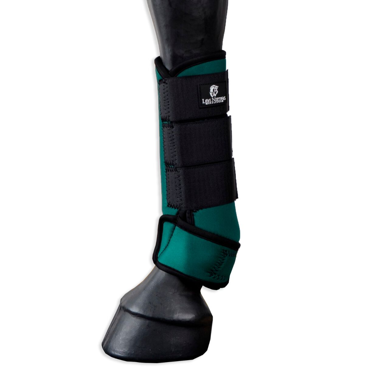 Guarnicioneria Los Nietos Protector Softopren Set De Un Par Color Verde Equipamiento Para El Caballo