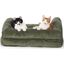 Fukumaru Sof&aacute; Cama para Mascotas Talla M | Cama para Perros y Gatos con Pana Suave, Relleno de Algod&oacute;n y Espuma, Base Antideslizante, Funda Lavable, Dise&ntilde;o Impermeable y Confort Premium para Hogar, , large indicador imagen numero 4