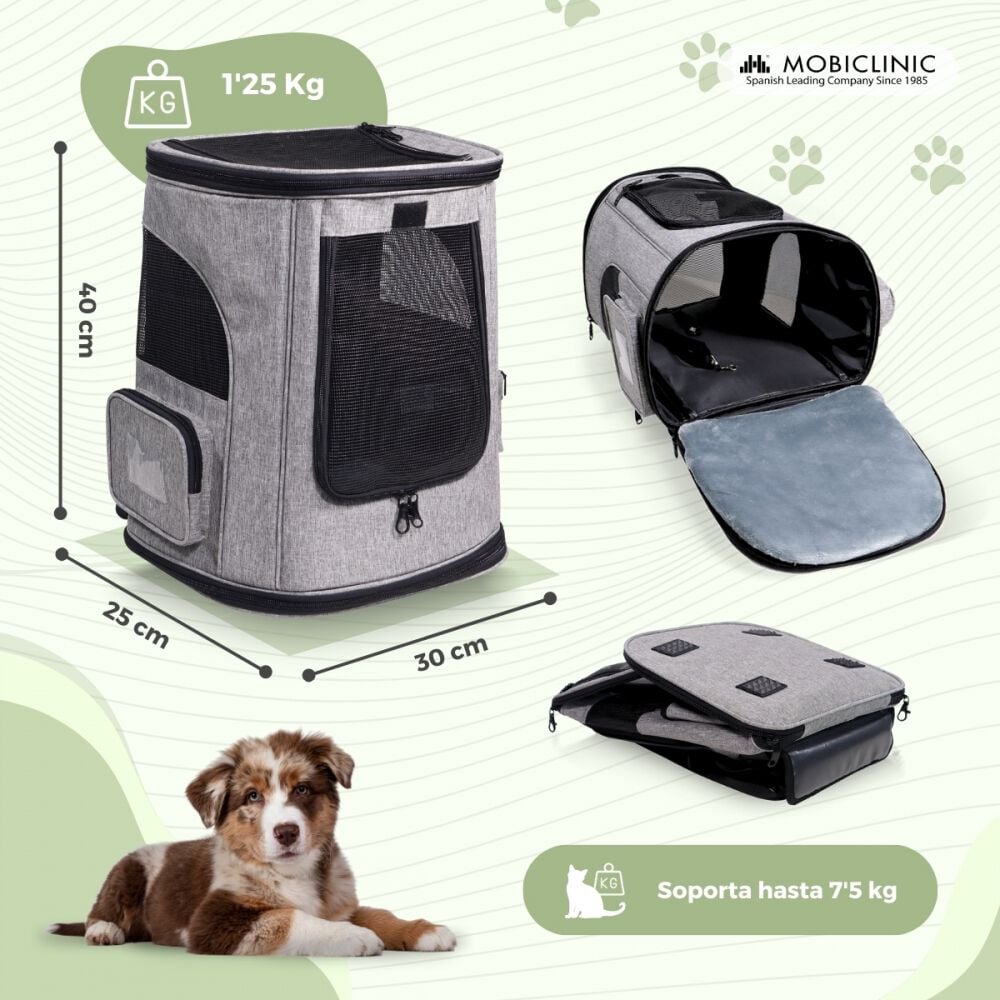 Mobiclinic Bolsa Transportín plegable para mascotas thumbnail
