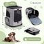Bolsa de transporte para mascotas Plegable 30 x 25 x 40 cm Redes de ventilación Doble bolsillo laterla Thor Mobiclinic, , large indicador imagen numero 2