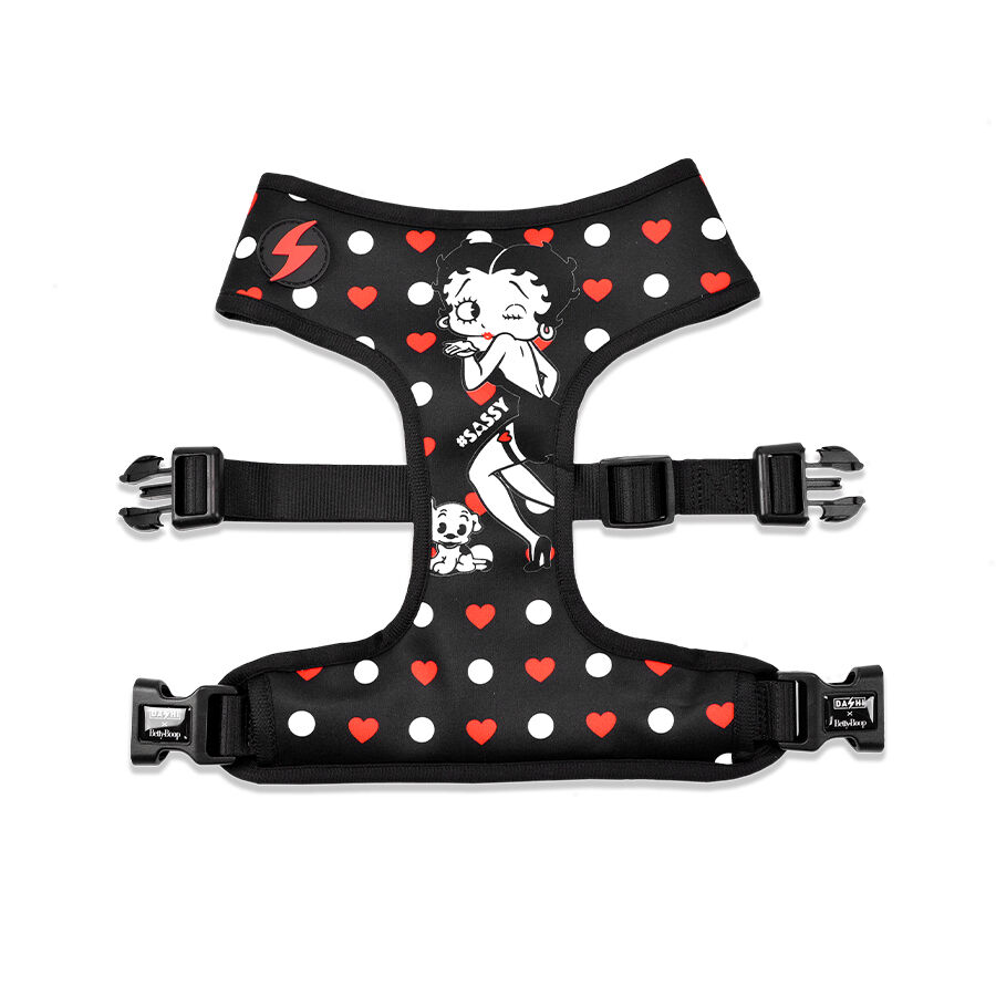 Neo mesh betty boop classy color Negro, , large Imagen numero 1