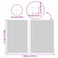 vidaXL Red transparente para gatos, 6x3 m, nailon, , large indicador imagen numero 9