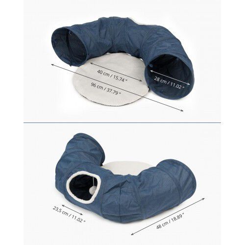 Túnel con cama azul Catit Vesper color Azul thumbnail