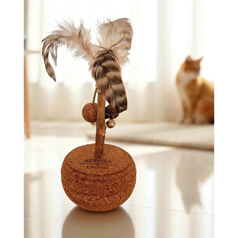 Althea Living - Juguete para gatos Vela, corcho natural, , large Imagen numero 2