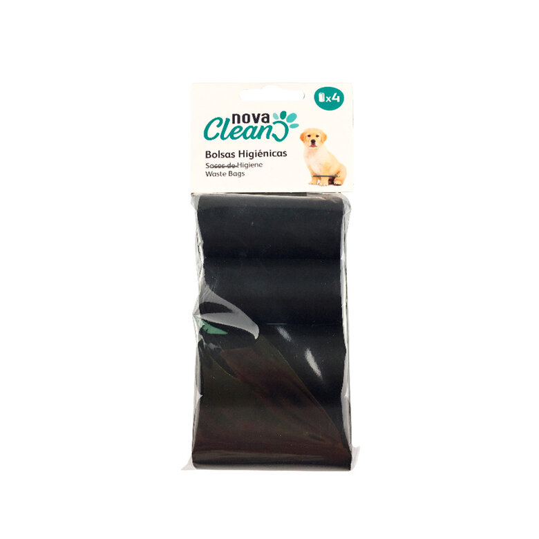 Nova Clean Bolsas Negras para heces de perros – Pack 4, , large image number null