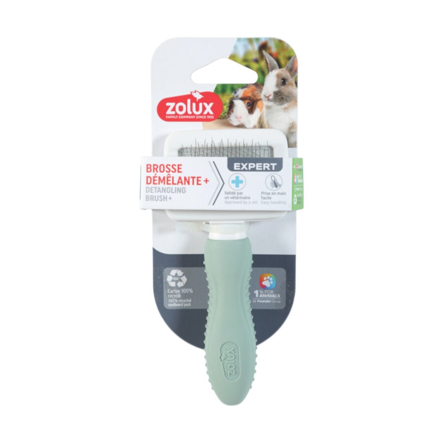 Zolux Cepillo Carda Desenredante para roedores