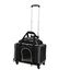 COSTWAY Transport&iacute;n para Mascotas con Ruedas y Asa Telesc&oacute;pica, Transportador para Perros y Gatos con Correa para Hombro, Alfombra Lavable, Ventanas Transpirables, Cremalleras, Negro, , large indicador imagen numero 1