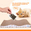 Nobleza 2 Piezas Rascador para Gatos Carton Corrugado, Hierba Gatera Alfombrillas de Cartón Rascador, 44 x 22cm, , large indicador imagen numero 5