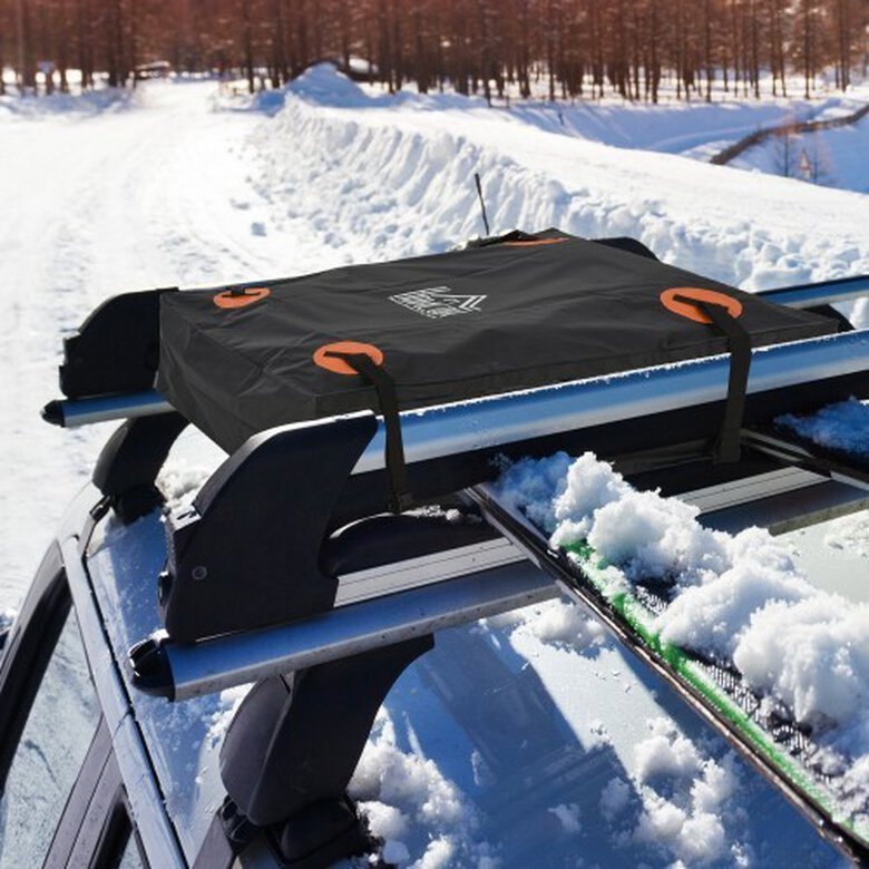 Bolsa impermeable Homcom para el techo del coche color Negro, , large image number null