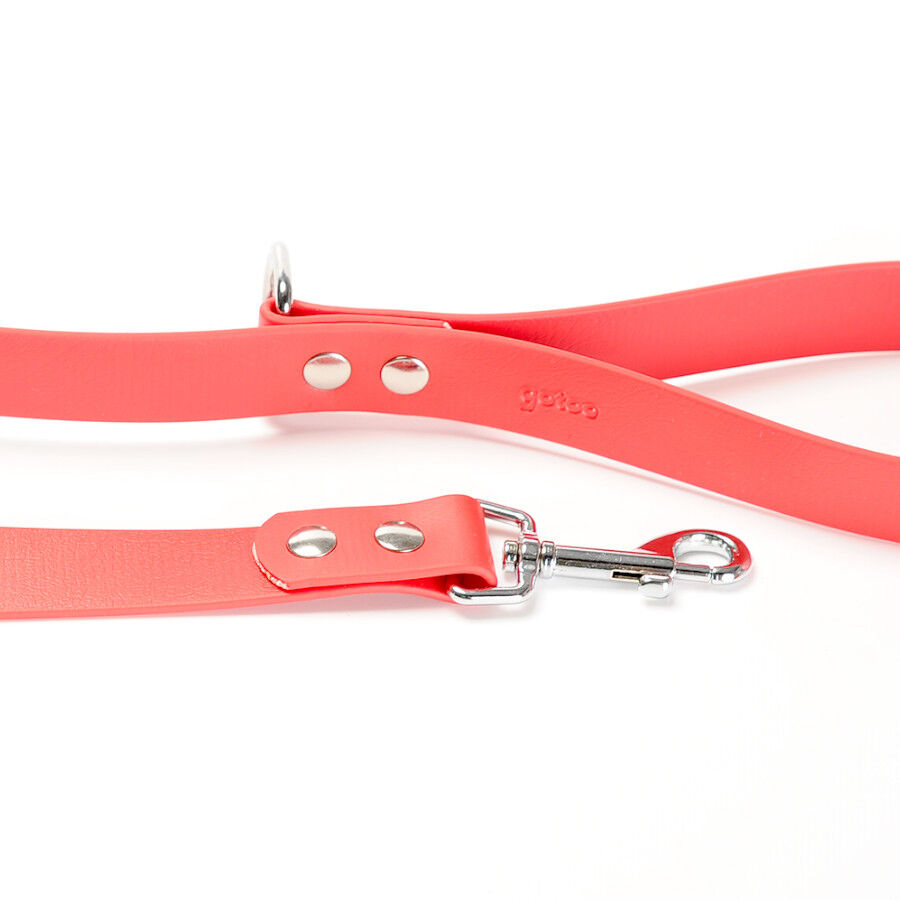 Gotoo Correa Biothane roja para perros, , large Imagen numero 4