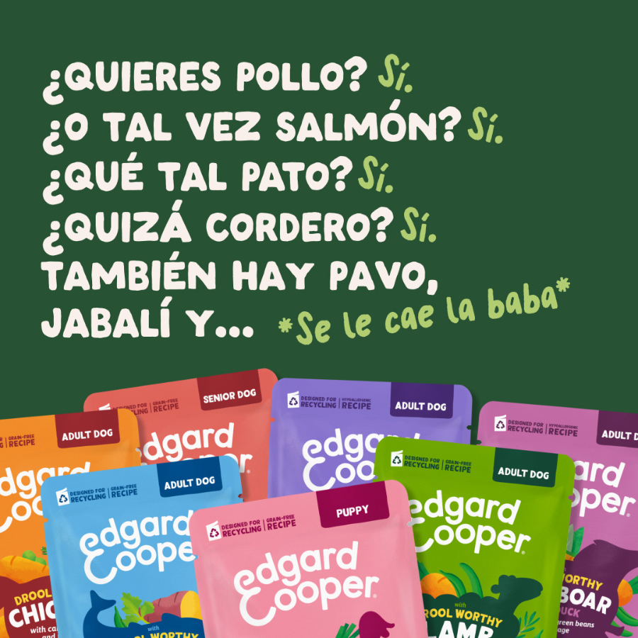 150 g Edgard & Cooper Adult Grain Free Cordero y Pollo sobre para perros, , large Imagen numero 6