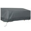 Outsunny Funda Protectora para Muebles de Jardín Tela Oxford 600D Impermeable Cubierta de Muebles de Mesas Sillas Sofás Exterior con Cordón y Hebilla 190,5x72x76 cm Gris, , large indicador imagen numero 1
