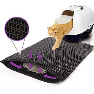 Petplus Esterilla Higiénica De Retención De Suciedad Para Arenero De Gatos