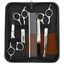 vidaXL Set de tijeras de peluquería canina 6 piezas acero inoxidable, , large indicador imagen numero 2