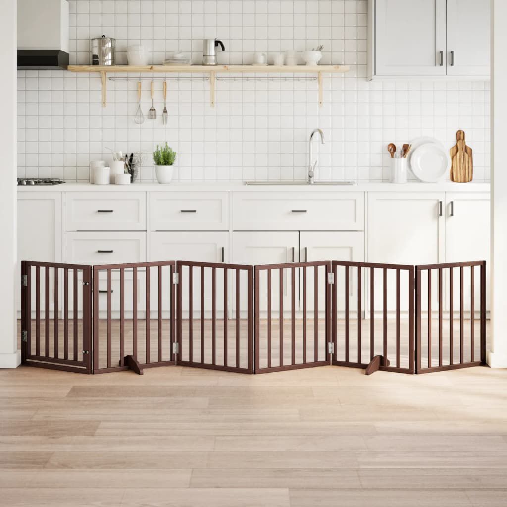 VidaXL Puerta Plegable Madera para Perros thumbnail