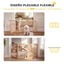PawHut Barrera para Perro Madera Natural, , large indicador imagen numero 5