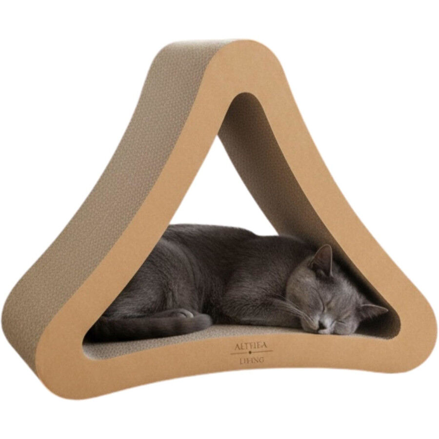 Althea Living - Rascador para gatos Delta, cart&oacute;n corrugado, , large Imagen numero 2