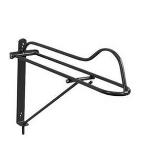 Soporte plegable S18 para montura de caballos color Negro