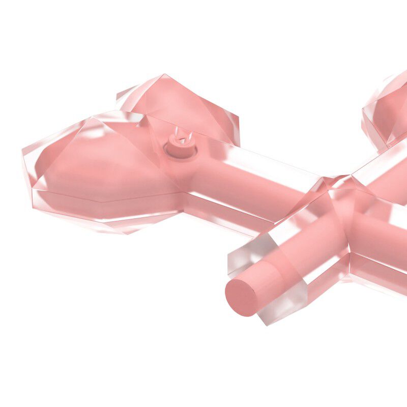 Juguete para masticar perro Zeus Duo Cross Hueso, 15 cm, Coral, aroma a Pollo, , large Imagen numero 3