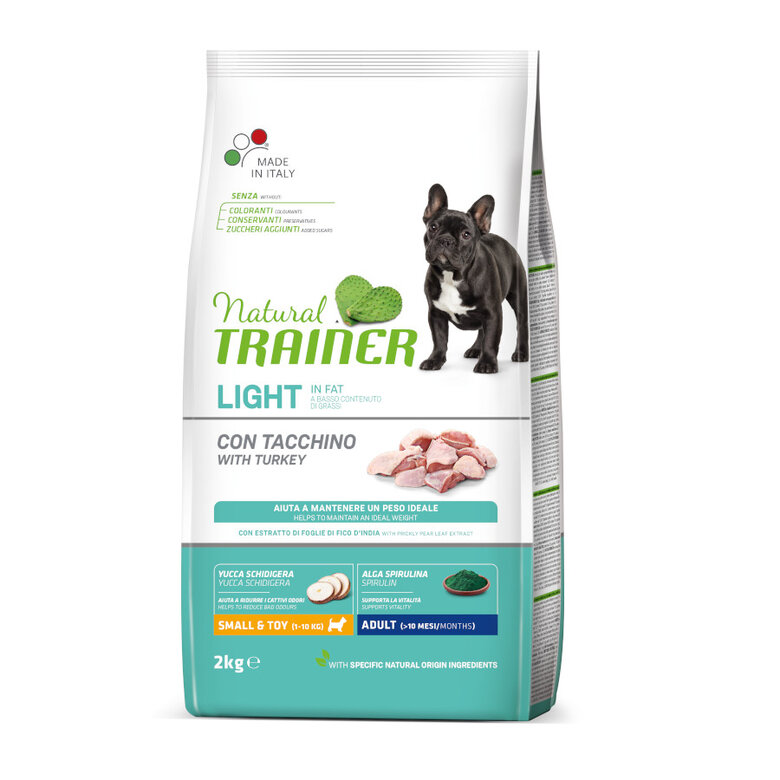 Natural Trainer Adult Small&Toy Ideal Weight Carne pienso para perros, , large image number null