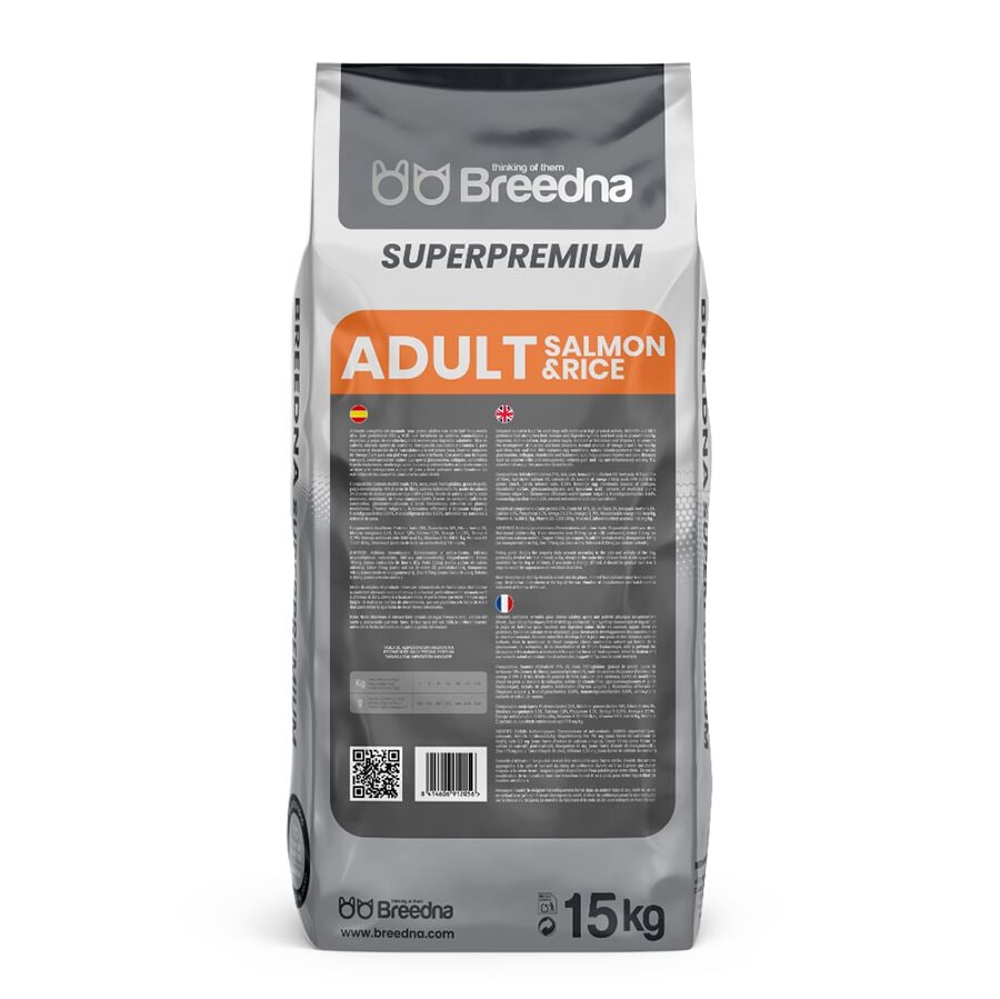 Breedna Pienso para perros Adult Salmon&amp;Rice thumbnail