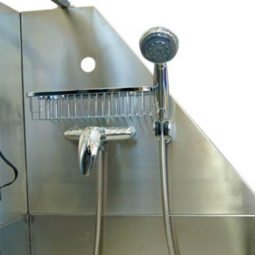 Ba&ntilde;era para perros apta para peluquer&iacute;as caninas Ib&aacute;&ntilde;ez de Acero Inoxidable Ni&aacute;gara con Puerta, , large Imagen numero 4