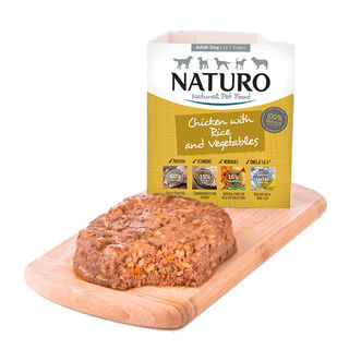 Naturo Dog Adult Pollo y Arroz pienso para perros