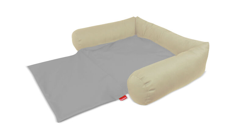 Gauty Cama para Perros y Gatos  Tela de sarga - Beige y gris, , large Imagen numero 1