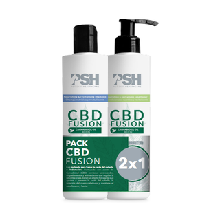 PSH CBD Fusion Champú y Acondicionador para perros y gatos - Pack