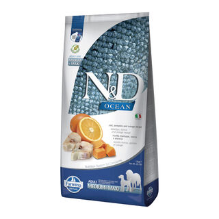 Farmina N&D Ocean Bacalao, Calabaza y Naranja pienso para perros