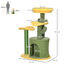 PawHut Árbol Rascador para Gatos en Forma de Cactus amarillo y verde, , large indicador imagen numero 3