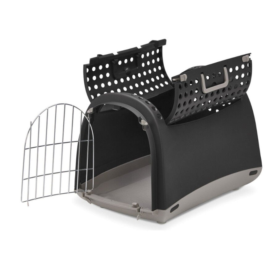 Imac Linus Transportadora Gris Antracita para gatos