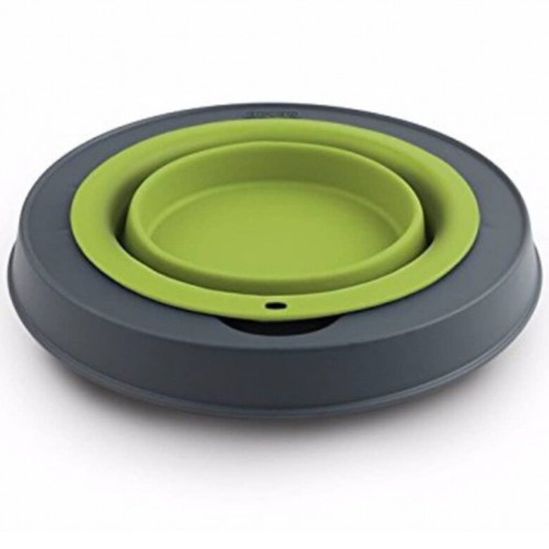 Comedero elevado ajustable color Verde, , large image number null