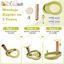 COSTWAY Rascador para Gatos, Torre para Gatos de 2 Niveles con Tema de Aguacate, Juguete con Resorte Postes de Rascado de Yute, Base Ancha Antideslizante, Mueble de Escalada Compacto para Gatos, , large indicador imagen numero 3