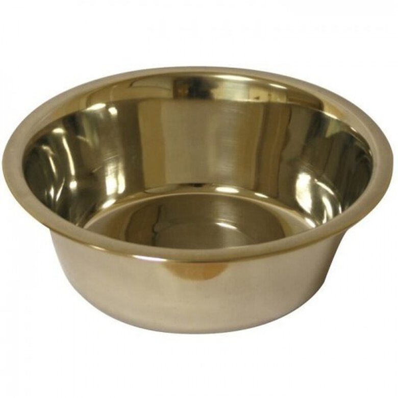 Cuenco Vitakraft de acero inoxidable para perro color Gris, , large image number null