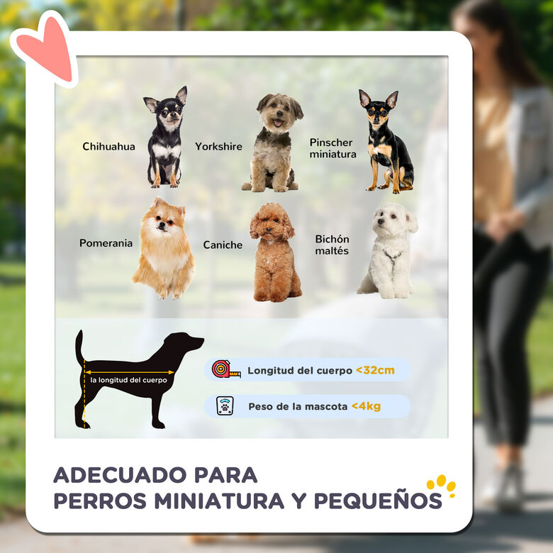 PawHut Cochecito para Perros Negro thumbnail
