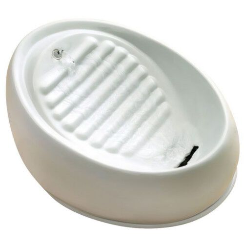 Lucky Kitty Fuente bebedero de porcelana para gatos Imagen numero 1