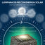 Outsunny Linterna de Jardín de Ratán Sintético Luces Solares Exterior con Luces LED Encendido/Apagado Automático para Terraza Balcón Patio 21x21x78 cm Gris, , large indicador imagen numero 5